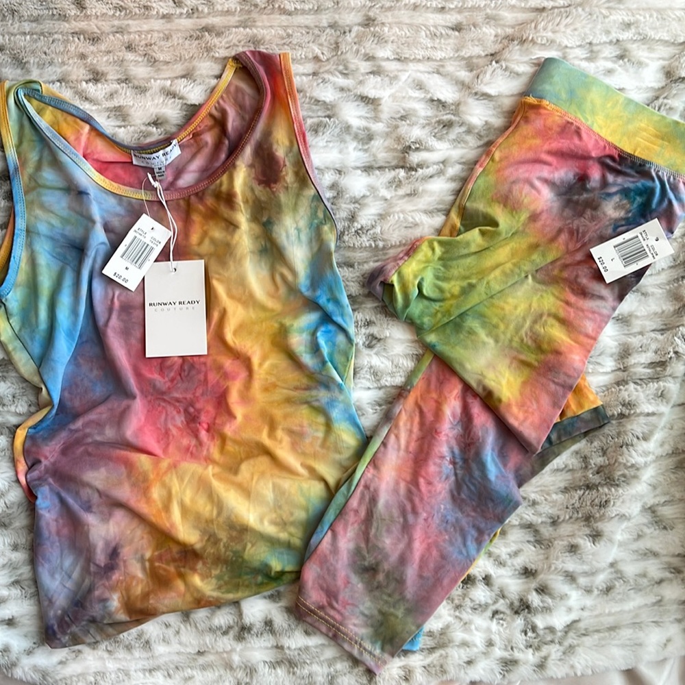 Tie Dye Active Set